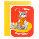 It's Your Birthday Bow Cat