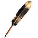 Hand Painted Quill
