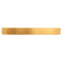 Brass Finish Deckle Ruler
