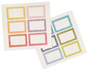 12 Self-adhesive Labels
