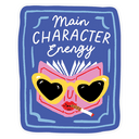 Main Character Energy Sticker