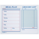 Retro Diner Check Meal Planner
