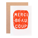 Merci Beau Coup Letterpress
