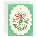 Mistletoe Red Bow