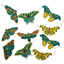 Moths Garland