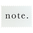 Note Postcard