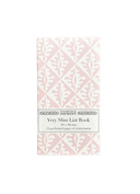 Very Slim List Book