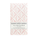 Very Slim List Book