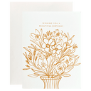 Ochre Birthday Bouquet