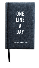 One Line a Day Black