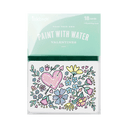 Paint with Water - Floral Valentines