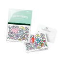 Paint with Water - Floral Valentines