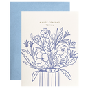 Periwinkle Congrats Bouquet