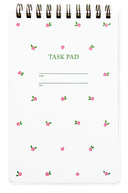 Task Pad Mini Floral Pink