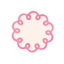 Coquette Scalloped Vellum Coasters