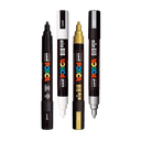 Posca Metallic 5M Set
