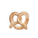 Pretzel Sticker