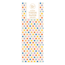 Rainbow Confetti Dot Tissue