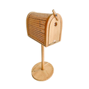 Poppie Rattan Mailbox