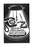 Reception Linocut