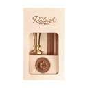 Rosette Brass Wax Stamp
