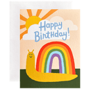 Snail Rainbow Birthday