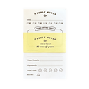 Weekly Words Notepad