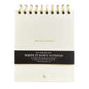 Spiral Write It Down Notepad